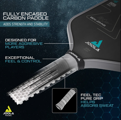 Ben Johns Perseus CFS 16mm Pickleball Paddle